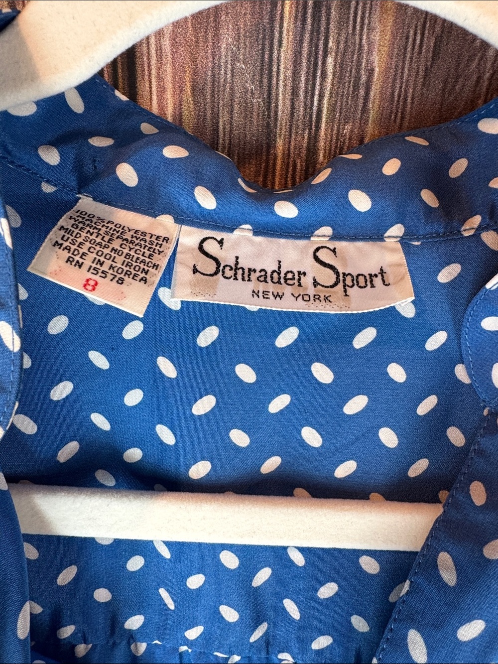 Vintage Polka Dot Dress - Picture 2 of 7